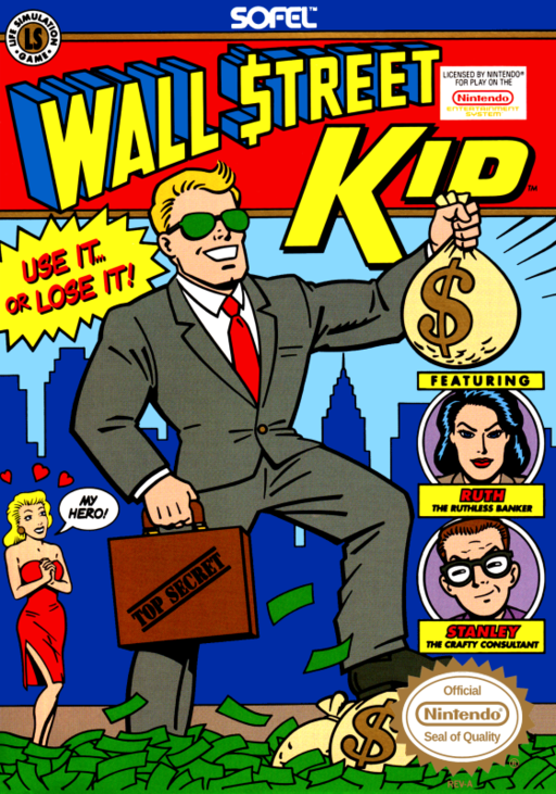 Wall Street Kid (USA) box art